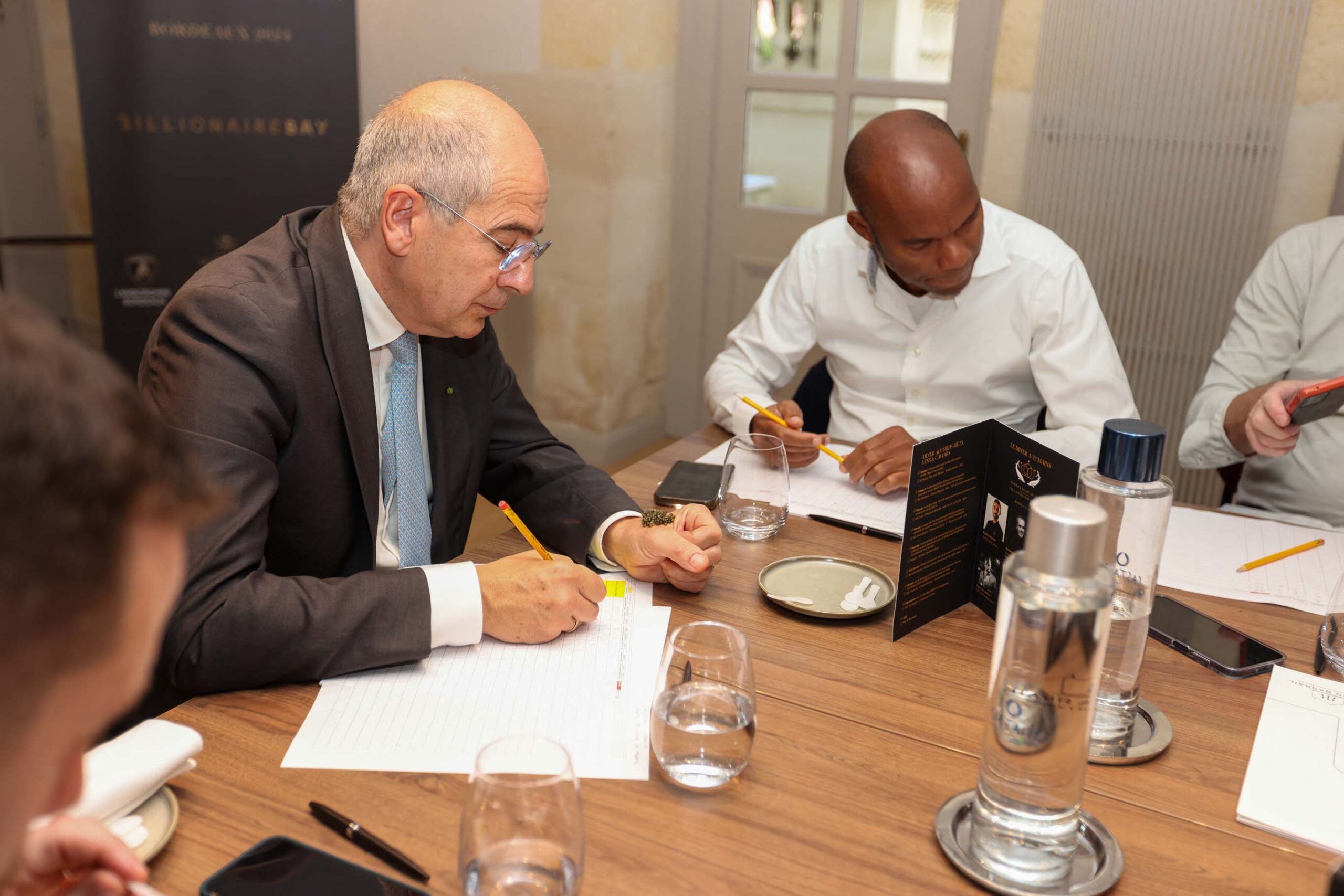 Exclusif - "World Caviar Awards" - 1er Championnat du Monde de Caviar au Château Hôtel Grand Barrail à Saint-Emilion en Gironde